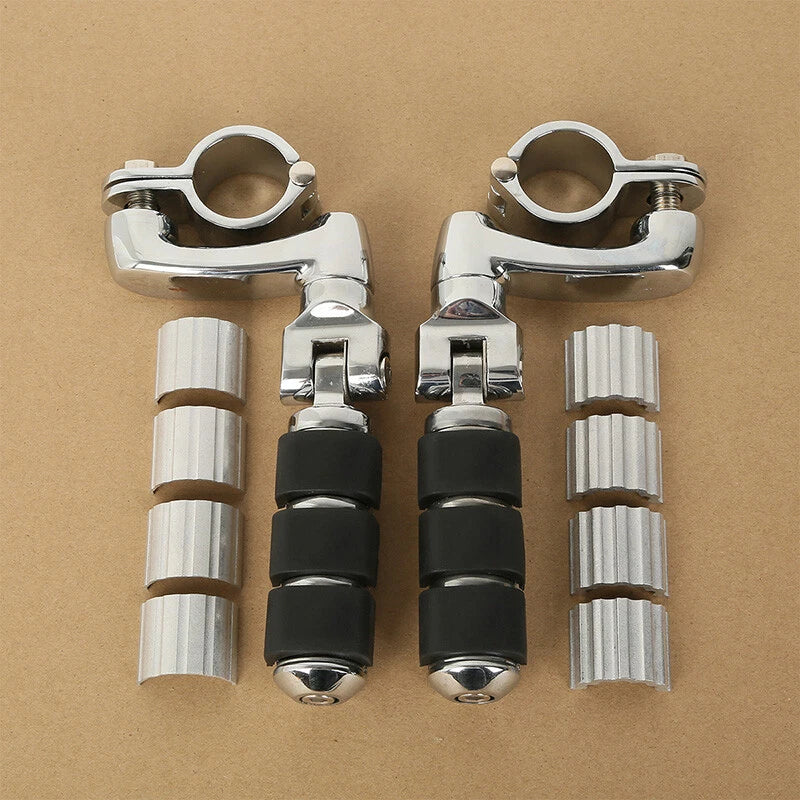 Harley Softail 22mm 25mm 32mm 35mm Peg Mount Highway Adjustable Footpegs