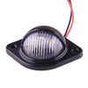 Car Truck Universal LED License Plate Light Rear Bumper Tag Assembly