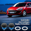 Car Motorcycle 2 x M18x1.5 Aluminum Oil Drain Plug with Gasket