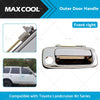 Toyota Landcruiser 80 Series Chrome Front Right Outer Door Handle (1990-1997)