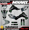 Kawasaki KLX 140 2008-2018 BOSS STYLE Graphics Decals Stickers