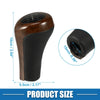 BMW Black Red Wood Pattern Automatic Transmission Gear Shift Knob 6 Speed