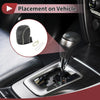 Acura TL 1 Set Pebbled Black Beige Gear Shift Knob Cover (2009-2014)