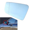 Mercedes Benz C E S GLK CL CLS Left Rearview Mirror Glass (2008-2016)