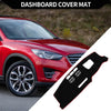 Mazda CX-5, CX-8 (2017-2021) - Black Red 1 Set Dashboard Cover Mat