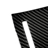 Tesla Model X Carbon Fiber Center Console Cup Holder Box Trim Sticker fit