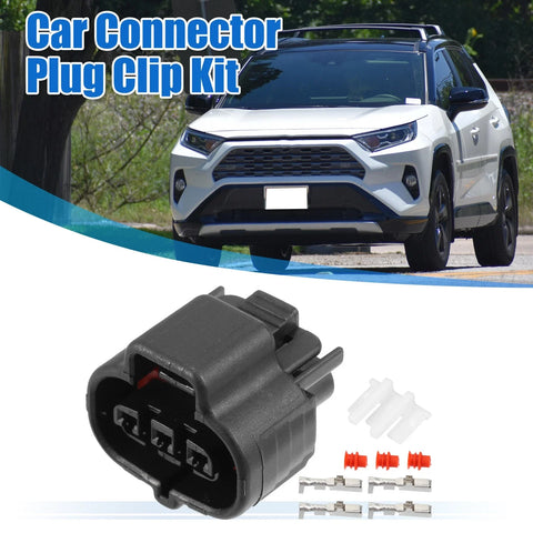 Toyota 3 Pin MAP Turbo Sensor Connector Adapter Plug Clip Kit