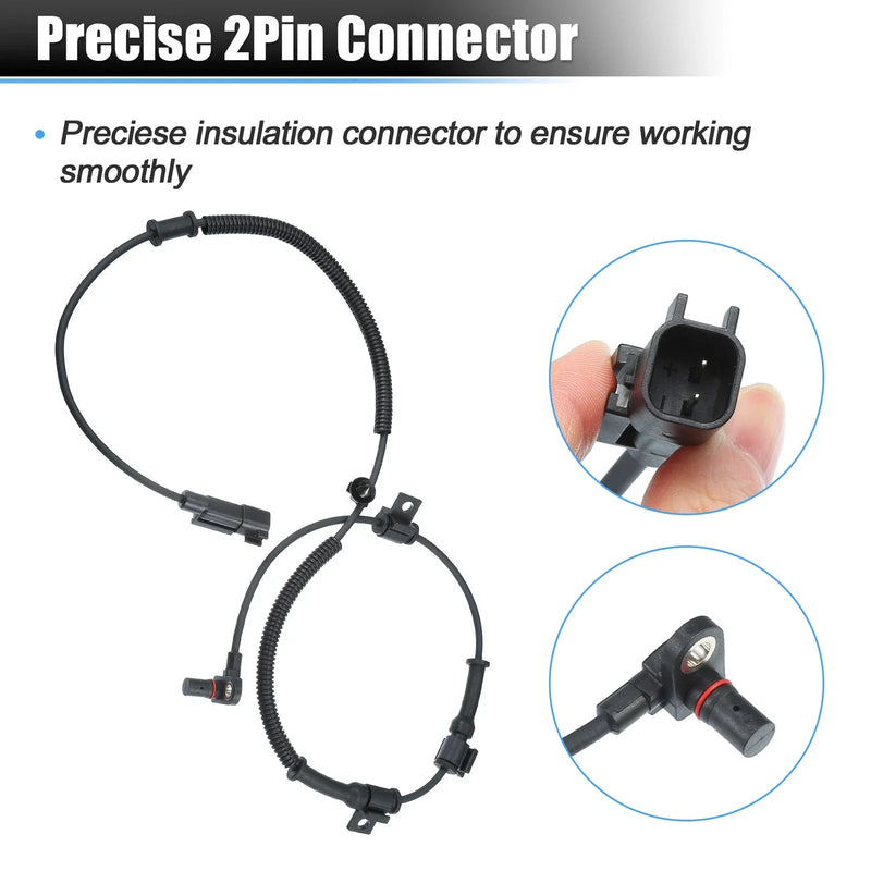 Ford F250 F350 F450 F550 2 x Front ABS Wheel Speed Sensors (2011-2016)