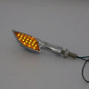 Universal Motorcycle Chrome Skeleton Hand Turn Signals (2020-2023)