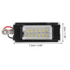 Mini Cooper (2007-2015) -  White Lights LED License Plate Light