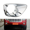 Jeep Grand Cherokee Fog Light Bezel Cover Chrome Trim (2011-2013)