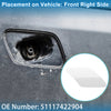 BMW X6 2015-2019 Washer Nozzle Cover ( White)
