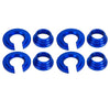 Nissan Maxima 300ZX Blue Aluminum Rear Sub Frame Bushing Collars Set