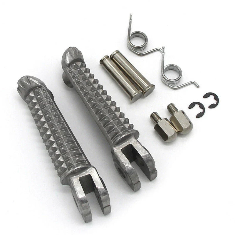 Yamaha YZF-R1 Silver Front Footrest Pegs (2002-2023)