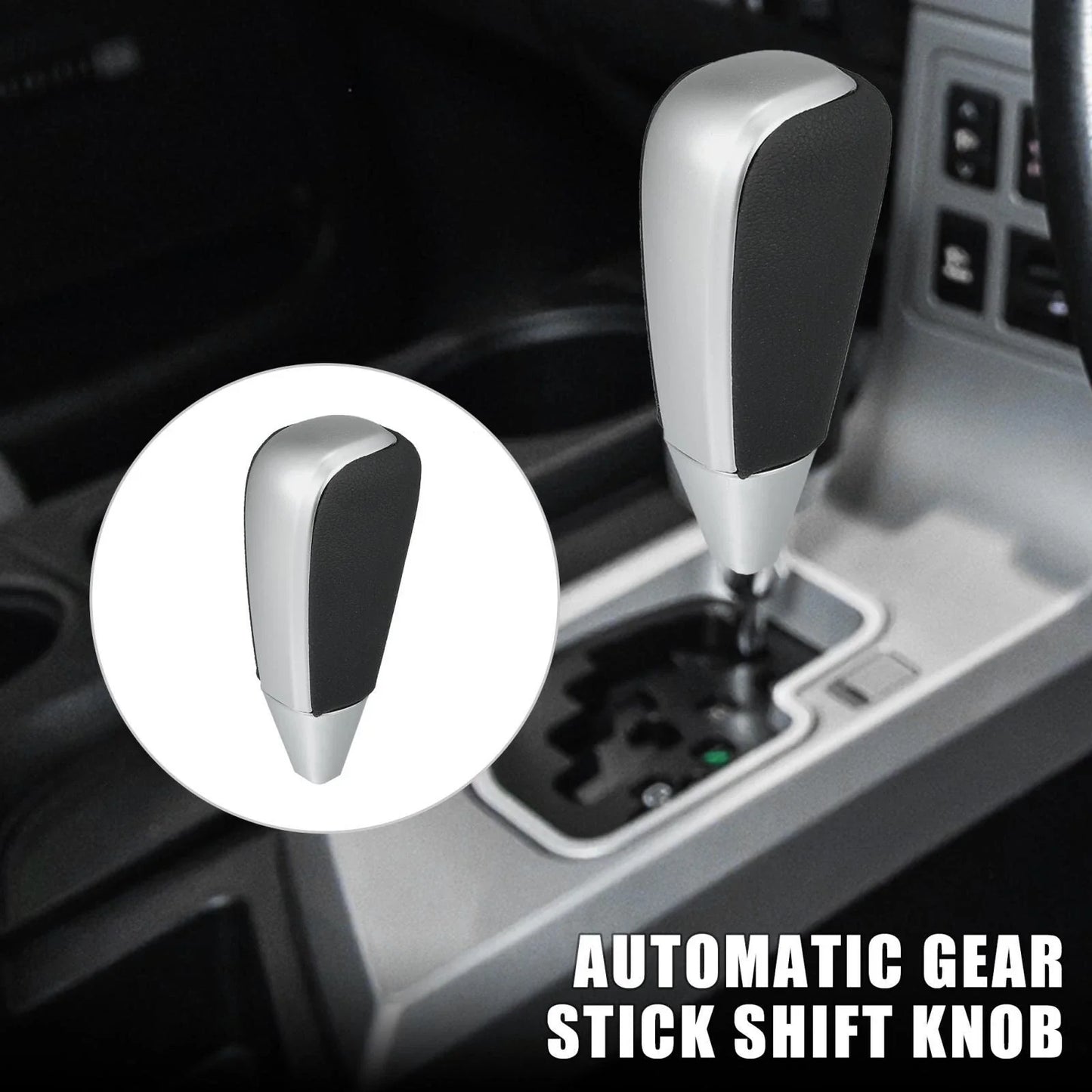 Gear Stick Shift for Toyota Land Cruiser Black Faux Leather (2008-2021)
