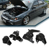 Toyota Corolla L4 1.6L Engine Mount Set (1993-1997)
