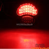 Ford Model A Chrome LED Taillight Rear Brake Light Lens (1928-1931)