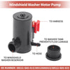 Honda CR-V Windshield Washer Pump w/Grommet (2002-2006)