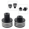 Honda Rebel 500 300 (2017-2019) Black Silver Handle Bar End Plug