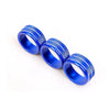Acura Integra Blue Aluminum AC Climate Control Knob Ring Covers (2023)