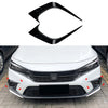 Honda Civic (2021-up) 2 x Gloss Black Front Side Air Vent Trim Covers