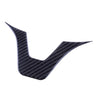 Mercedes-Benz W204 W205 Carbon Fiber Steering Wheel Trim Cover (2007-2010)