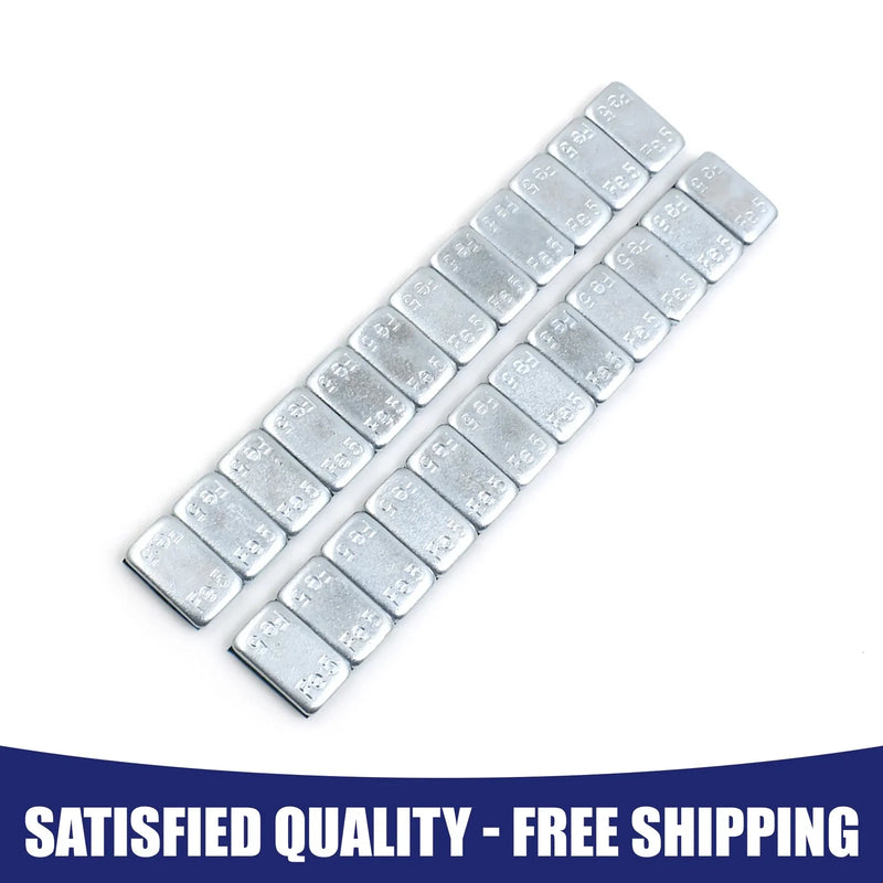 Motorcycle 2x 2.1oz Self Adhesive Wheel Balance Weights Strips