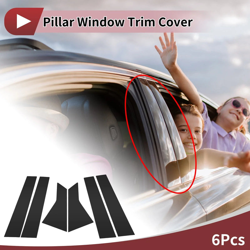Buick Lacrosse 6 Pcs Car Door Pillar Window Trim (2017–2019)