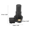 Nissan Versa Black Transmission Speed Sensor (2008-2012)