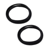 Cab Rubber Weathertrip Seal Pair Fits Nissan Navara D21 Frontier D22 1992-05 D09