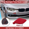 BMW 320i (2016-2018) Red Front Car Bumper Tow Hook Cover
