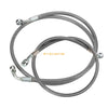 Polaris Ranger XP 800 2 x Front Brake Hose Line Left & Right (2010–2017)