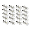 Car Interior 20 x White T11 BA9s T4W LED Dash Light Bulbs