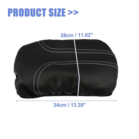 Nissan Rogue (2014-2020) Black Microfiber Leather Armrest Cover