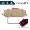 Lexus CT 200H (2011-2019) Sun Protector Pad Black Red Dashboard Cover Mat