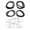 Mitsubishi Galant Eterna Sedan 1980-1984 FRT RR Door Weatherstrip