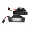 Nissan Juke, Versa, X-Trail ABS LED License Plate Lights (2011-2023)