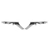 Lexus ES LS UX RC 2 x Side Rearview Mirror Strip Trim Chrome (2019-2022)