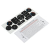 Ford Escape Fusion Heater AC Climate Control Button Decal