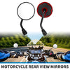 M10 Round Handlebar Rear View Mirrors