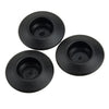 100pcs 1/2" Hole Flush Mount Plastic Body & Sheet Metal Plug