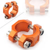 Brake Clutch Perch - Orange CNC Universal Rotating Clamp 22mm 7/8"