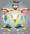 Suzuki DRZ 125 (2001-2007) - STRIKE STYLE Custom Graphic Stickers