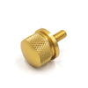 Harley Davidson Gold Tone Aluminium Alloy Seat Bolt Screw Cap Nut