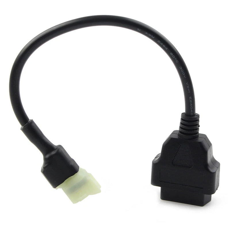 Honda Motorcycles 4 Pin to 16 Pin OBD2 Cable Connectors