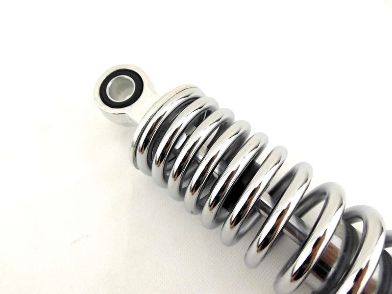 Kawasaki KE100 350mm JBS Chrome Rear Shock Absorbers (1982-2001)