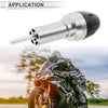 10mm Aluminum Alloy Plastic Motorcycle Slider Frame with Bolt 1 Set Silver Tone