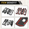 Toyota Tacoma Carbon Fiber Front Door Window Switch Trim (2024)