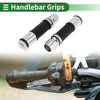 Motorcycle 7/8" 22mm Hand Grips Rubber Covers