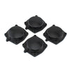 YAMAHA V-Max 1200 4 x Black Carburetor Diaphragm Caps (1994-2007)